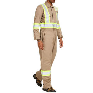 Uniforme de sécurité respirant pour vêtements de travail de couleur marron 2025 pour hommes, caractéristiques antistatiques et étanches à haute visibilité, uniforme de sécurité - Product Image 2