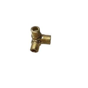 Compresor Daac60Vd, pieza metálica de escape de tres vías compatible con la referencia 702315 - Product Image 1