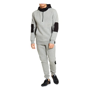 Conjunto de chándal con capucha para hombre, color verde oscuro, sudadera y pantalones de longitud completa, ropa informal de otoño de color sólido con bolsillos laterales - Product Image 6