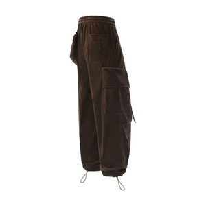 Pantalones de chándal elegantes para hombre 2025, pantalones Cargo multibolsillos de alta calidad, poliéster ligero, impermeables, cintura elástica de secado rápido - Product Image 6