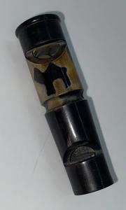 Décor naturel corne de buffle sifflet clairon sonnant instrument de soufflage - Product Image 5