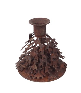 ที่วางเทียนเหล็กสำหรับตกแต่งเทศกาลคริสต์มาสแกะสลักสำหรับตกแต่งบ้านงานปาร์ตี้วันหยุดงานแต่งงานของตกแต่งคริสต์มาส - Product Image 2