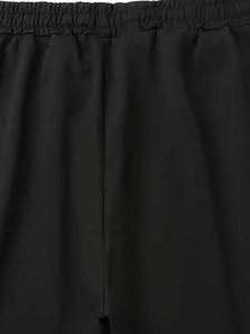 Hombres Jogging Pantalones Zip Bolsillos Cordón Deportes Skinny Pantalones - Product Image 5