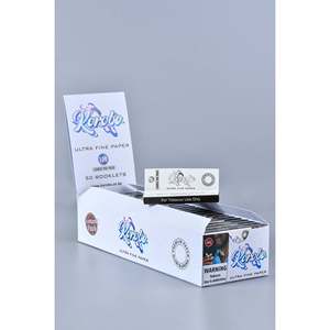 Korobo White <b>Hemp</b> Rolling <b>Paper</b> Regular Box 100-<b>Paper</b> Pack Rectangular Simple Style Slim Cigarettes Custom Logo Printing Manual - Product Image 6