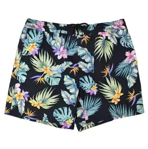 Individuelles Label Herren schnell trocknende Sommershorts bedruckte Strand- und Surf-Badeanzüge zum Baden schnell trocknende kurze Strand-Surfshorts