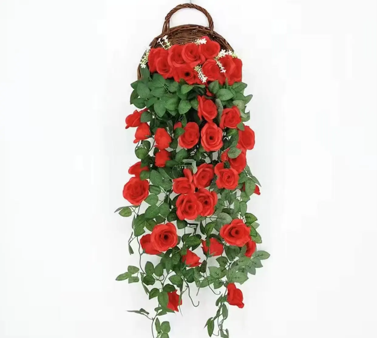 New Product High Quality Ideas Best Sale With Rattan Hanging Basket For Plants