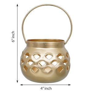Portavelas de Metal chapado en oro hecho a mano decorativo para el hogar, soporte de vela de Metal en hierro, soporte de vela para decoración del hogar - Product Image 3