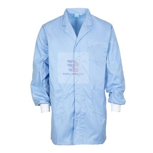 Bata de laboratorio médico Unisex 2025 para bata de laboratorio de algodón duradera de hospital - Product Image 5