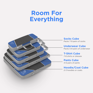 Cubos de Compresión para Empacar con Asa, Diseño Funcional para Organizar Ropa - Product Image 6