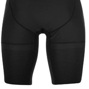 Shorts de compression taille haute pour hommes, en coton respirant, design solide, confortables, doublés de logo, shorts de sport décontractés, pour une utilisation en salle de sport - Product Image 5