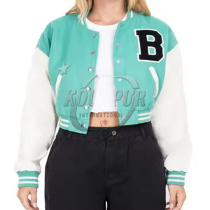 Veste de sport réversible pour femme, de haute qualité, 100% coton, respirante, tissée, écologique, imperméable, coupe-vent, pour l'automne - Product Image 4