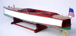 Gia Nhien Le fabricant approuve la conception personnalisée CHARLES D. TONDEUSE NUMÉRO BATEAU 22 BATEAU DE VITESSE ARTISANAL EN BOIS DE HAUTE QUALITÉ - Product Image 3