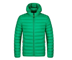 Fashion Design Spring Customized Men's Hooded Puffer <b>Jacket</b> with Zipper Closure <b>Smart</b> Casual Latest Style - Product Image 2