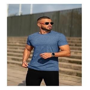 Todo el precio de venta barato liso Color sólido manga corta cuello redondo 100% algodón camiseta de Jersey único de Bangladesh precio de fábrica - Product Image 3