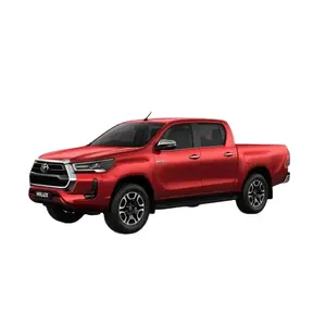 Goof price black red color 4x2 4x4 right hand drive double cabin pickup truck with diesel engine