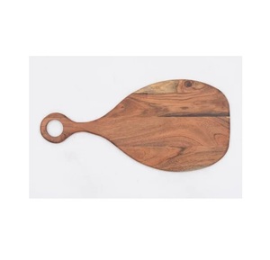 Planche à découper en bois en gros 3 pièces de tailles et de formes différentes Nouvelle arrivée Planche à découper en bois au design naturel - Product Image 3