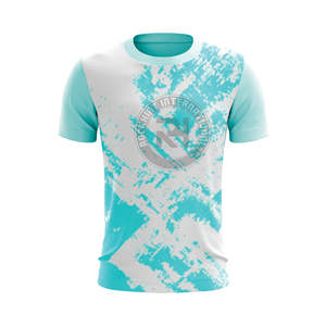 T-shirt en jersey de coton uni, tissu très confortable, design respirant, idéal pour un usage quotidien, style décontracté et vêtements d'été - Product Image 1
