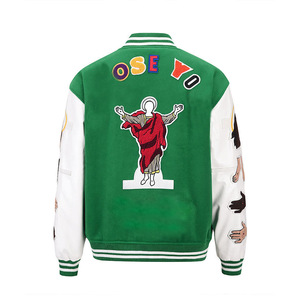 Veste universitaire à broderie mince pour hommes de haute qualité la plus exigeante poids léger nouveau design meilleur fabricant fabriqué au Pakistan 2025 - Product Image 2