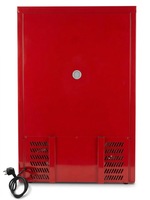 Mini-réfrigérateur portable de comptoir avec porte vitrée pour boissons, petit armoire de stockage électrique pour boissons, idéal pour les magasins de proximité