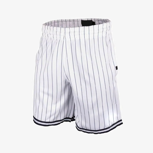 Service personnalisé OEM Short de baseball pour hommes-100% polyester Vêtements de sport d'entraînement à taille élastique, respirants et unis - Product Image 4