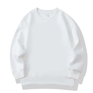 Jersey patrón prendas de punto OEM tejido compuesto jersey liso en blanco personalizado impreso de gran tamaño peso pesado yo sudadera privado - Product Image 6