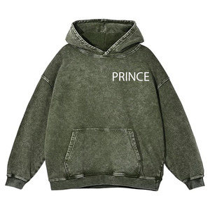 Sweat à capuche de luxe surdimensionné lavé à l'acide, chaud, durable et confortable, idéal pour les commandes en gros Fabricant OEM et fournisseur B2B - Product Image 1