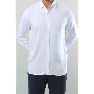 Camiseta Hawaiana para hombre, camiseta informal de satén de algodón 100%, cuello levantado, Manga corta antiarrugas, talla XL a 6XL para otoño - Product Image 2