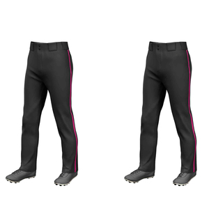 Nouvel arrivage de pantalons de baseball pour hommes, couleur noire, entraînement sportif, pantalons de softball respirants de grande taille pour joueurs professionnels - Product Image 2