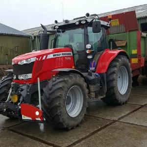 Tracteur à chenilles Massey Ferguson 7615 80HP 4WD de qualité supérieure avec moteur et boîte de vitesses - Utilisation agricole écologique - Livraison rapide - Product Image 2