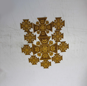 Insigne d'emblème de tapis de sol de voiture avec logo en alliage d'aluminium de qualité supérieure personnalisé - Product Image 6