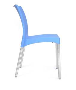 Silla de comedor de cafetería Silla de plástico para uso interior - Product Image 3