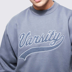 OEM Unisex Oversize Pullover Crew Neck Custom Made Hombres Impreso Sudaderas Último Diseño Sudaderas - Product Image 4