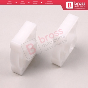 BWR5367 ชุดคลิปยึดรางเลื่อนกระจก 2 ชิ้น สำหรับ Axor - Product Image 2