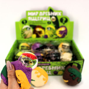 Jouets anti-stress pour enfants, œufs <span class=keywords><strong>de</strong></span> dinosaure, boule d'eau, matériau TPR, squishy - Product Image 1