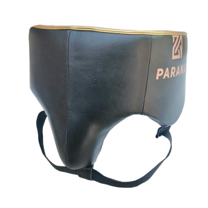 Parana เครื่องป้องกันคิกบ็อกซิ่งหนังแท้สำหรับฝึกมวยดีไซน์ใหม่แผ่นรองขาหนีบสำหรับเทควันโด - Product Image 1