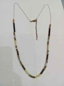 Collar de resina hecho a mano para mujer Patrón de forma de luna de moda Joyería de moda para boda y uso diario de la India - Product Image 2