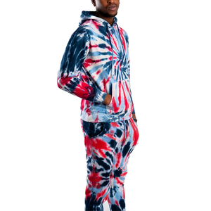 Vêtements décontractés pour hommes, survêtements tie-dye, qualité supérieure, respirant, léger, 100% coton, survêtement tie-dye très vendu - Product Image 1
