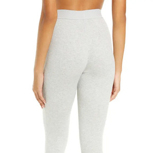 Leggings de yoga professionnels pour femmes 2025 avec taille élastique, impression de logo personnalisable, collants d'entraînement de gym à faible MOQ - Product Image 5