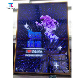 Oneindig Hoë Kwaliteit Neon 3D Optiese Illusie LED Dans Vloer Magis Dekoratiewe Oneindigheid Spieël 3D Oneindigheid Illusie - Product Image 4