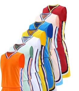 ชุดเล่นบาสเก็ตบอลผ้าโพลีเอสเตอร์ชุดเล่นบาสเก็ตบอลไซส์ XS ออกแบบได้ตามต้องการ - Product Image 6