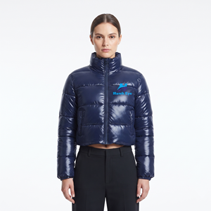 Women Fashion <b>Crop</b> Puffer <b>Jackets</b> and Coats Winter Coat for Women Fashion Apparel & Accessories Breathable Puffer <b>Jacket</b> - Product Image 5