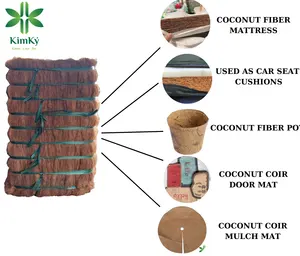 100% натуральный, безопасный, качественный кокосовый матрас из кокосового волокна для инстинкта матраса и матраса автокресла 2024