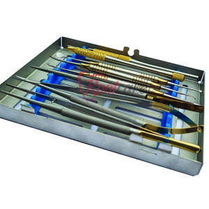 Kit de microcirugía oral, microquirúrgica recubierta de plasma Manual para injerto de tejido blando, microcirugía, juego Dental, instrumentos quirúrgicos - Product Image 3