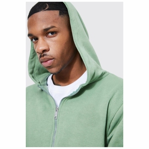 Trajes Deportivos Personalizados para Hombre, 70% Algodón, 30% Poliéster, Transpirables, Diseño 2 en 1, con Capucha, Estampado Sólido - Product Image 3