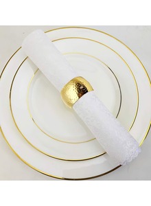 Serviettes en lin personnalisées à faire soi-même Serviettes à lettres brodées en forme d'éventail adaptées à un restaurant familial pour un mariage - Product Image 4