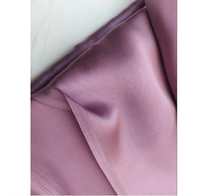 100% sutra murbei organik Satin Crepe Charmeuse 80 gram tenun polos dengan pewarna untuk anak laki-laki dan perempuan