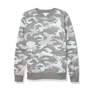 Sudaderas de Forro Polar Extra Grandes a la Moda para Hombre, Personalizadas, 55% Algodón, 45% Poliéster, Camisetas con Estampado de Camuflaje para Invierno - Product Image 4