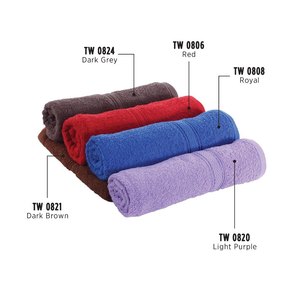 OREN SPORT Serviette de bain 100% coton-Douce et confortable à séchage rapide Couleur unie Multi-usage Style uni Forme rectangulaire - Product Image 6