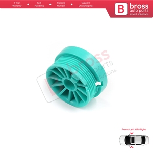 BWR5597 Window Regulator Repair <b>Cable</b> Roll <b>Gear</b> Reel Wheel Pulley Front Door for Ducato MK2 Boxer Jumper Relay 230 244 1994-2006 - Product Image 5