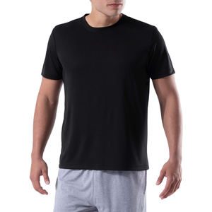 T-shirt pour homme en coton 100% haute performance, manches courtes, séchage rapide, en stock, à vendre à bas prix - Product Image 1